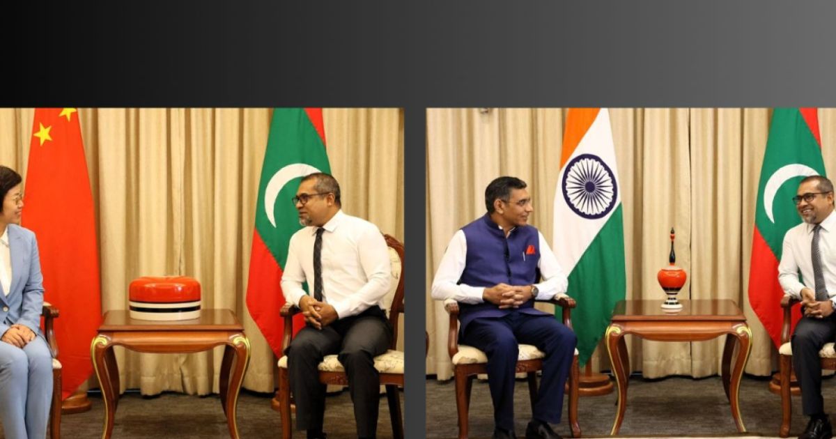 ސަފީރުން ޚާރިޖީ ވަޒީރާއި ވަދާޢީ ޒިޔާރަތްކުރައްވައިފި