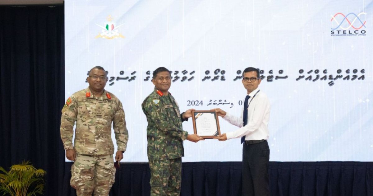 ސްޓެލްކޯއިން އެމްއެންޑީއެފްއަށް ވަސީލަތްތަކެއް ހަދިޔާކޮށްފި
