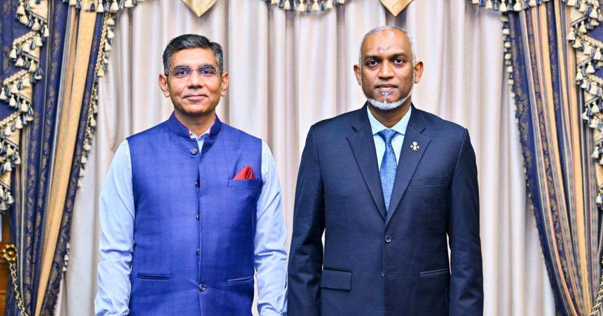 އިންޑިއާގެ ސަފީރު ރައީސް އަރިހަށް ވަދާއީ ޒިޔާރަތްކުރައްވައިފި