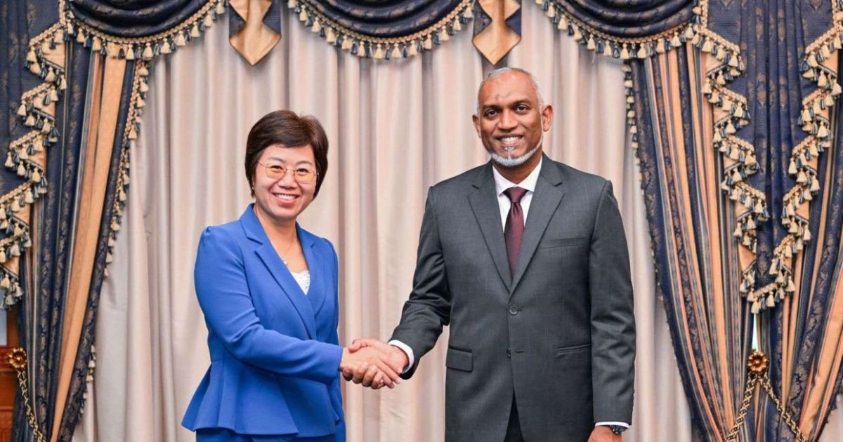 "ޗައިނާ-ރާއްޖޭގެ ގުޅުމުގެ ކުރިމަގު އޮތީ ވަރަށް އުޖާލާކޮށް"
