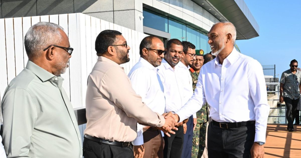 ރައީސުލްޖުމްހޫރިއްޔާ އއ. ތޮއްޑޫއަށް ވަޑައިގެންފި