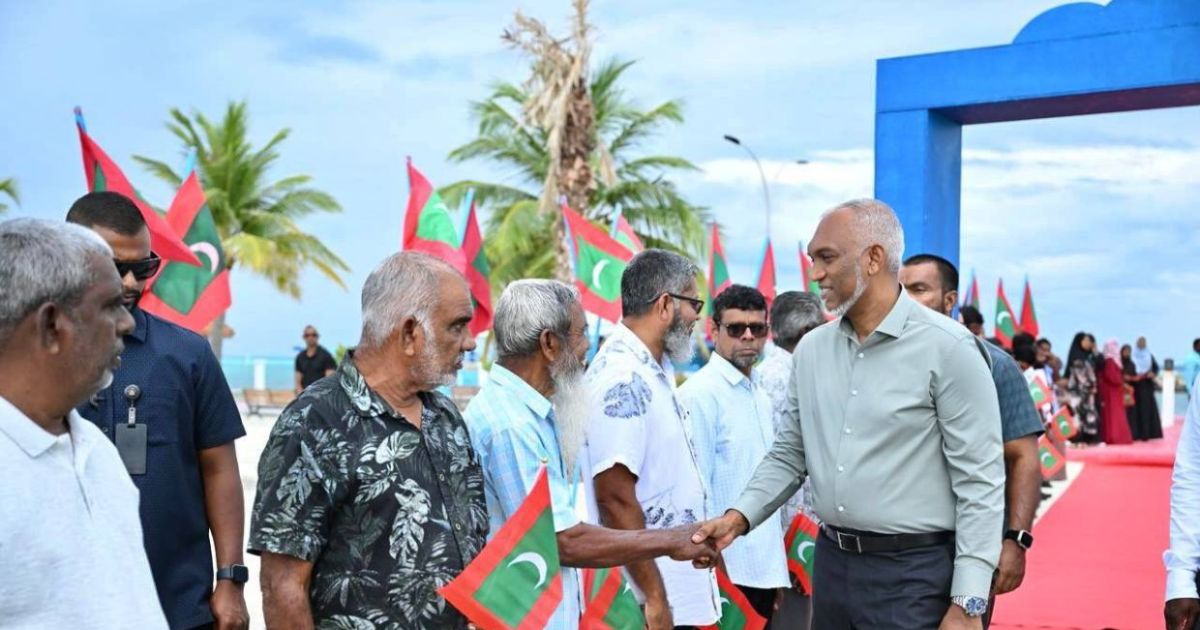 ރައީސުލްޖުމްހޫރިއްޔާއަށް ކ. ގާފަރުން ހޫނު މަރުޙަބާއެއް