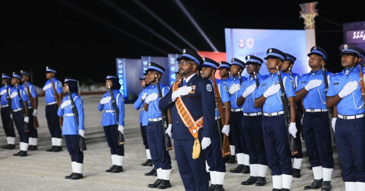 ފުލުހުންގެ 37 ވަނަ ކޯހުގެ ދަސްވެނިވުން ބާއްވައިފި