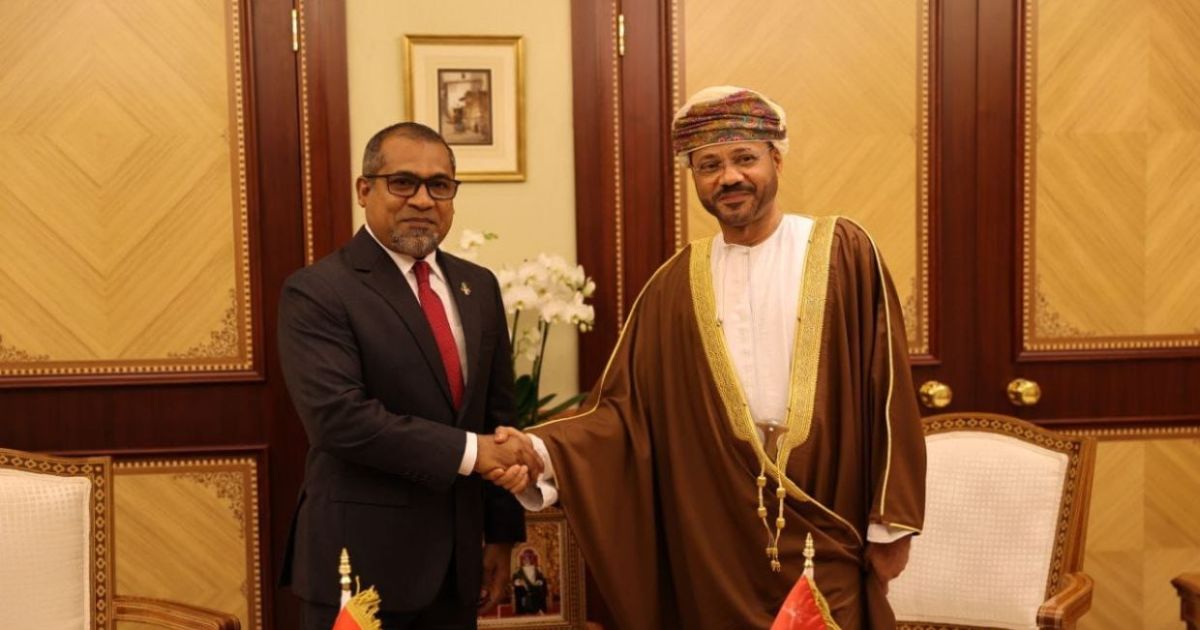 ރާއްޖެ-އޮމާން ފޮރިން މިނިސްޓަރުން ބައްދަލުކޮށްފި