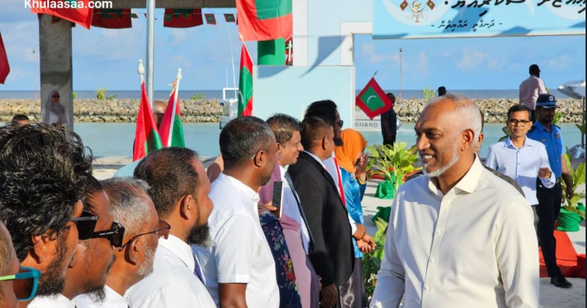 ރައީސް އަށް ދަނގެތިން ވަރަށް ހޫނު މަރުޙަބާއެއް