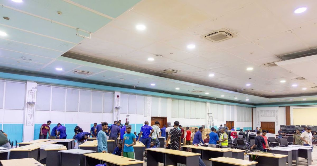 ތިން މިނިސްޓްރީގެ މަސައްކަތްތައް ދަރުބާރުގޭގައި ފަށައިފި