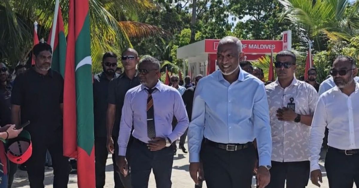 އޮމަދޫއިން ރައީސް އަށް ހޫނު މަރުޙަބާއެއް ދަންނަވައިފި