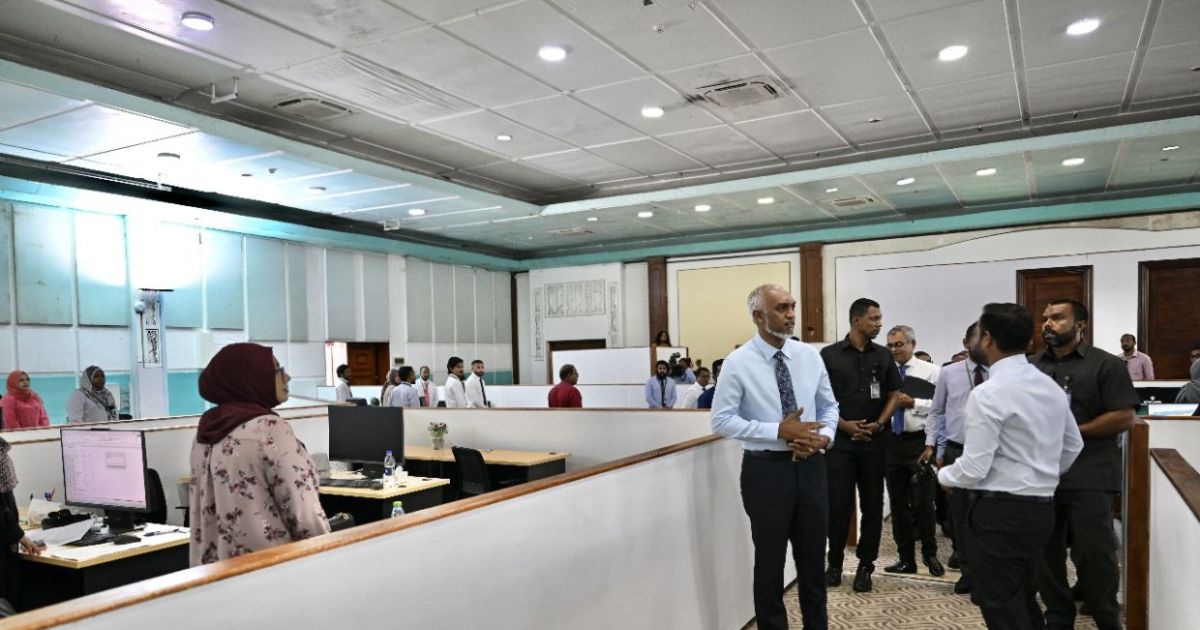 މިނިސްޓްރީތަކުގެ މަސައްކަތް ބެއްލެވުމަށް ރައީސް ދަރުބާރުގެއަށް