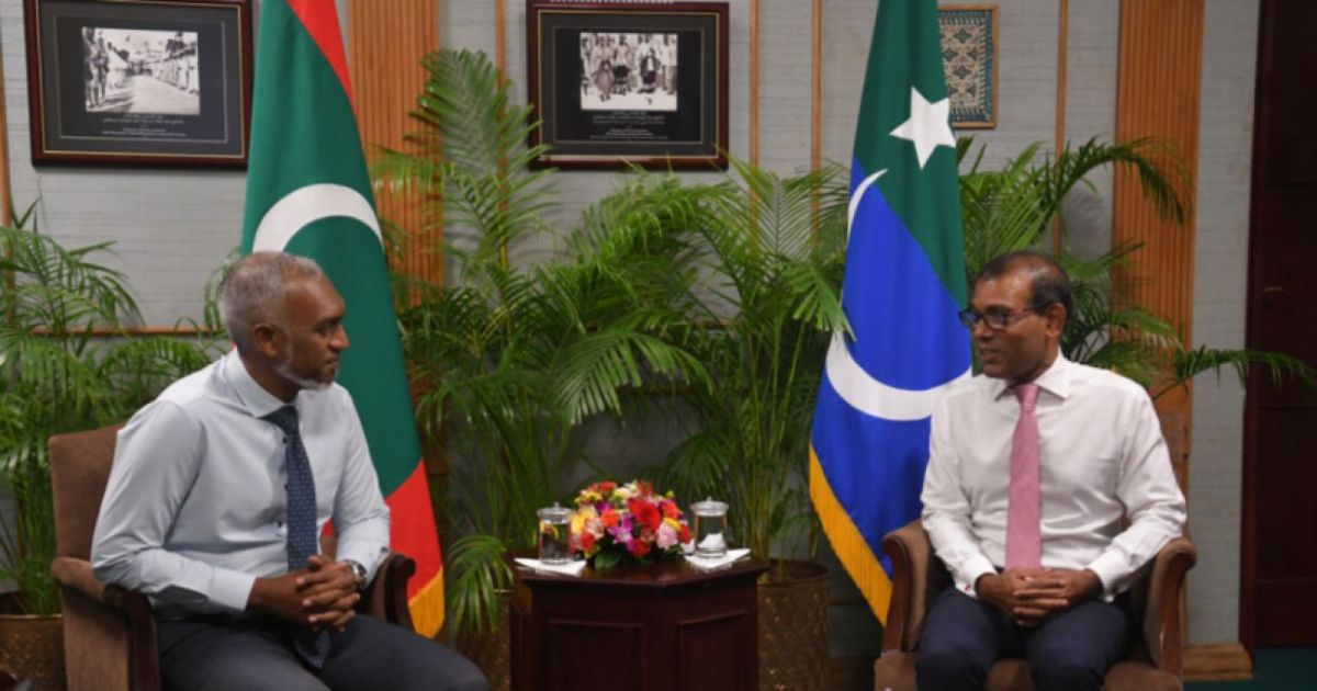 ރާއްޖޭގެ ވެރިކަމާ ކުޅެން އިންޑިއާއިން ނޫޅޭނެ: ނަޝީދު