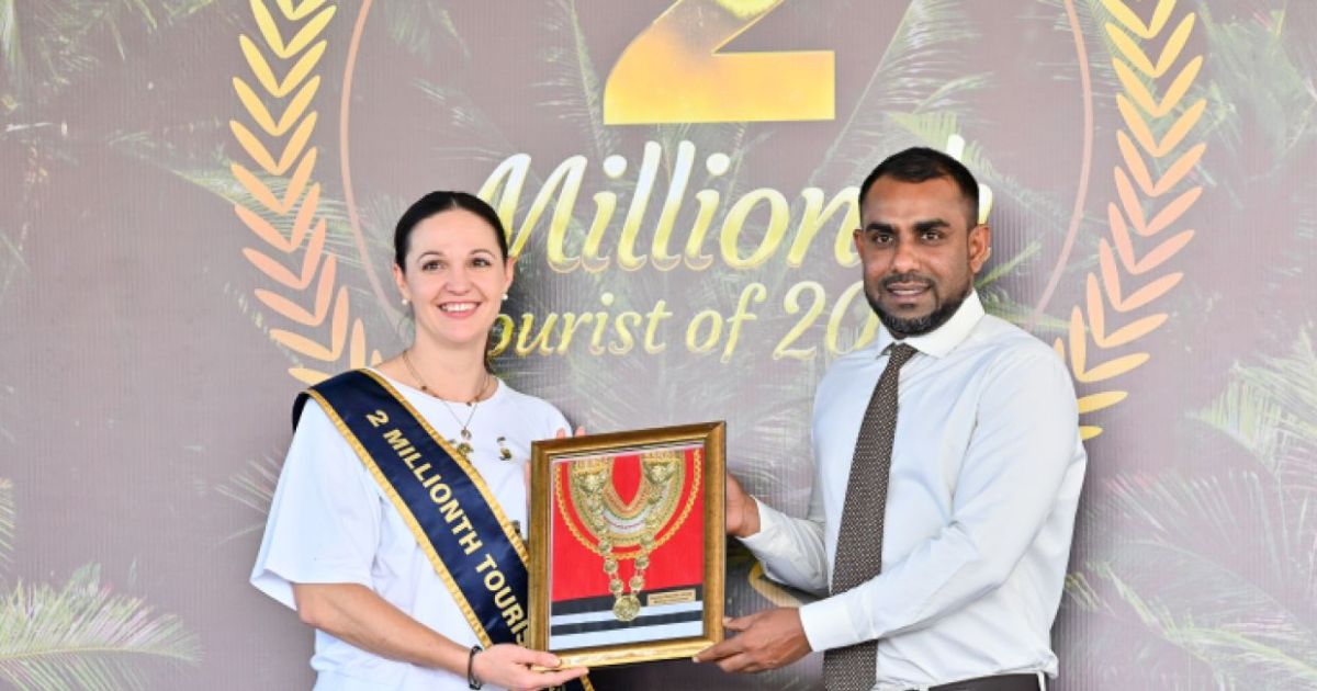 ރާއްޖެ އައި ފަތުރުވެރިންގެ އަދަދު ރެކޯޑް ޢަދަދަކަށް