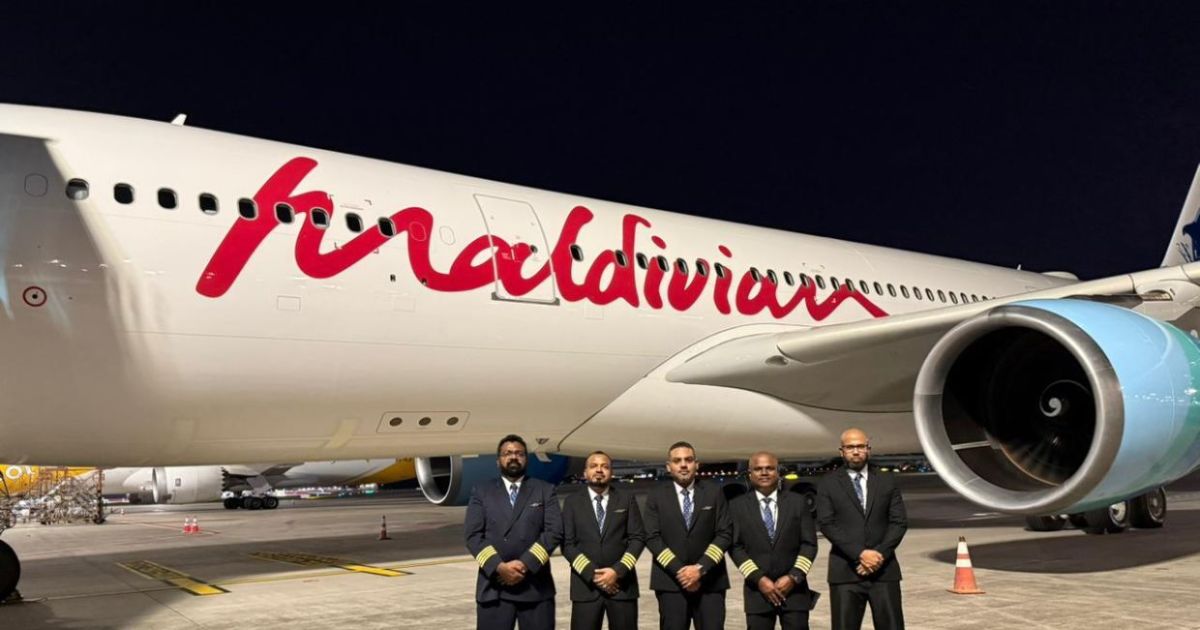މޯލްޑިވިއަންގެ ބޮޑު ބޯޓުގައި ދިވެހި ޕައިލެޓުންގެ ޓީމެއް