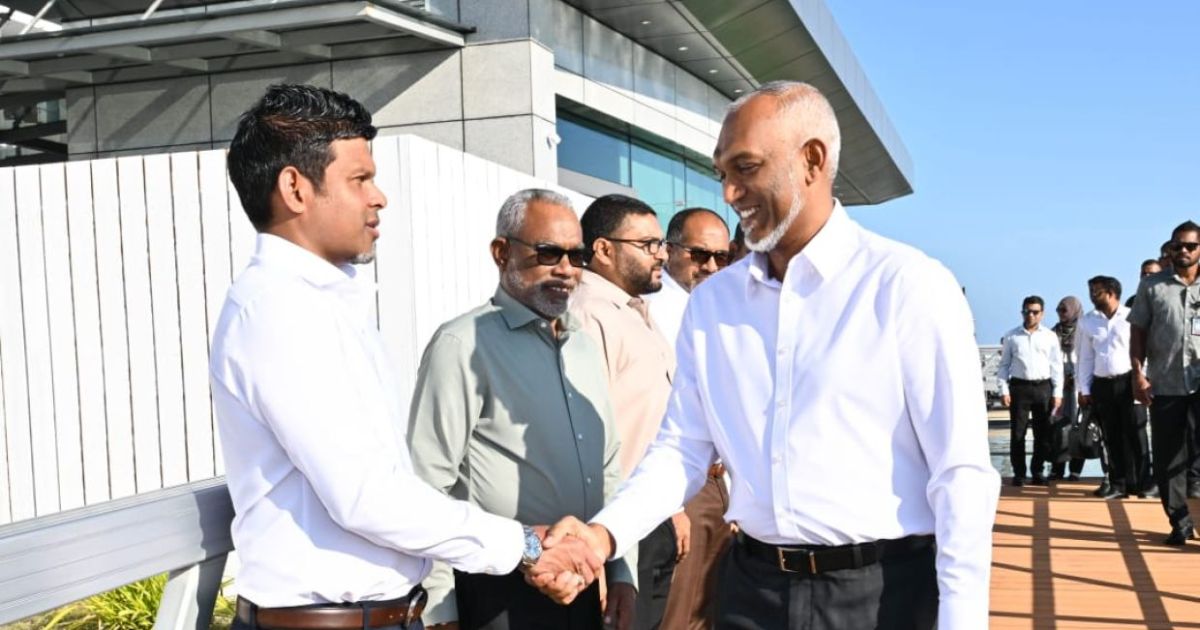 ރައީސް ރަސްމީ ދަތުރުފުޅެއްގައި ހުވަދު އަތޮޅަށް