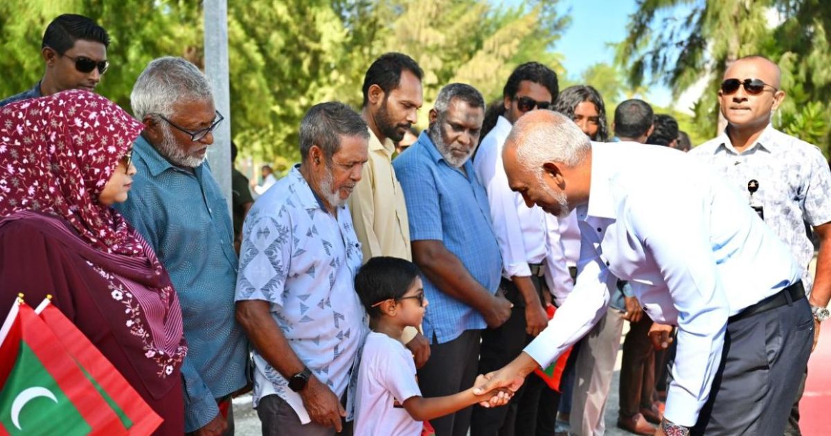 ހަމަހަމަކަމާއެކު ޚިދުމަތްދިނުމަކީ ސަރުކާރުގެ އަމާޒު: ރައީސް