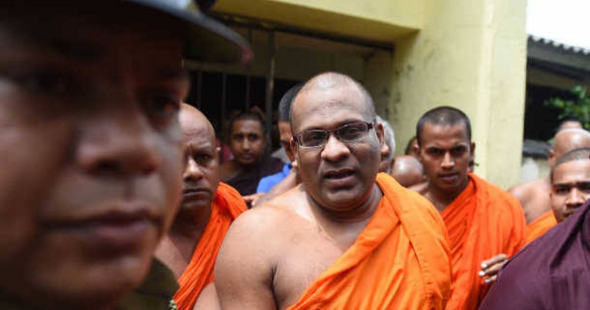 މުސްލިމުންނާމެދު ނަފްރަތު އުފެއްދުމުން ލަންކާ ހާމަުދުރު ޖަލަށް
