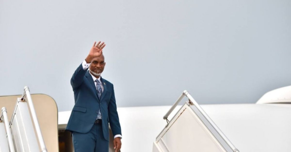 ރައީސް މުޢިއްޒު އެސްޓޯނިއާއަށް ރަސްމީ ދަތުރުފުޅެއް ކުރައްވަނީ
