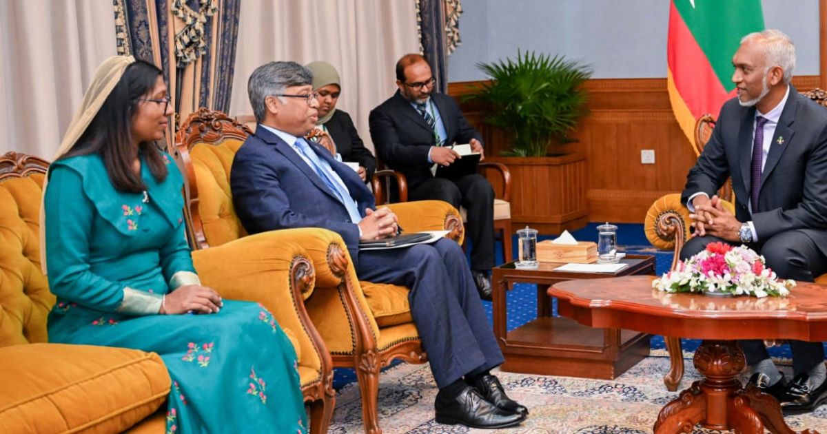 ސާކްގެ އެސްޖީ ރައީސުލް ޖުމްހޫރިއްޔާ އާއި ބައްދަލު ކުރައްވައިފި