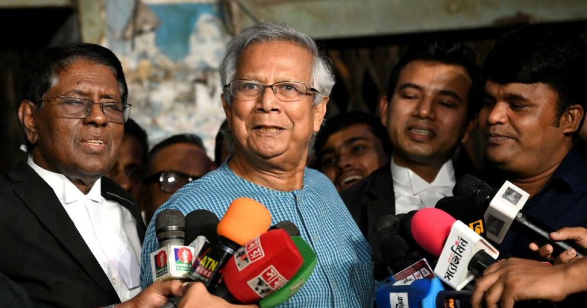 ނޮބެލް އިނާމު ލިބިވަޑައިގެންނެވި ޔޫނުސް ބަންގްލަދޭޝްގެ ސަރުކާރަށް!