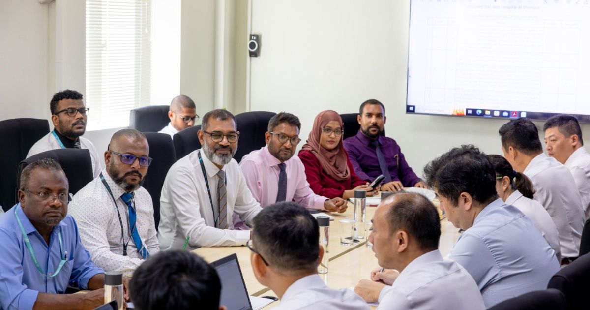 ވިލިމާލޭގައި އަޅާ ޓާޝަރީ ހޮސްޕިޓަލުގެ ޓެކްނިކަލް ކަންކަމާ ގުޅޭގޮތުން މަޝްވަރާކޮށްފި