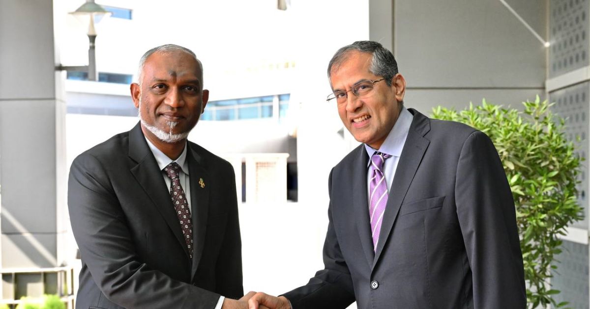 އިންޑިއާގެ ނިއުދިއްލީއަށް ރައީސް ވަޑައިގެންފި