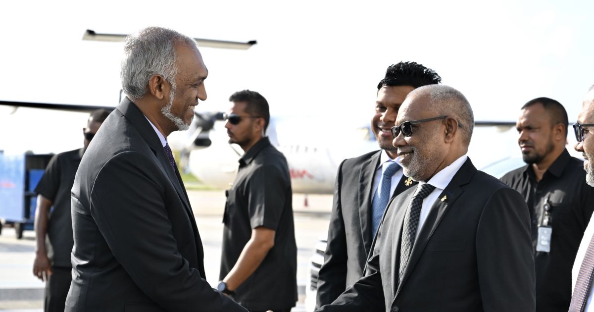 ރައީސް އެންޓީގާ އެންޑް ބާބިޔުޑާއަށް ކުރެއްވި ދަތުރުފުޅު ނިންމަވައިލެއްވުމަށްފަހު މާލެ ވަޑައިގެންފި