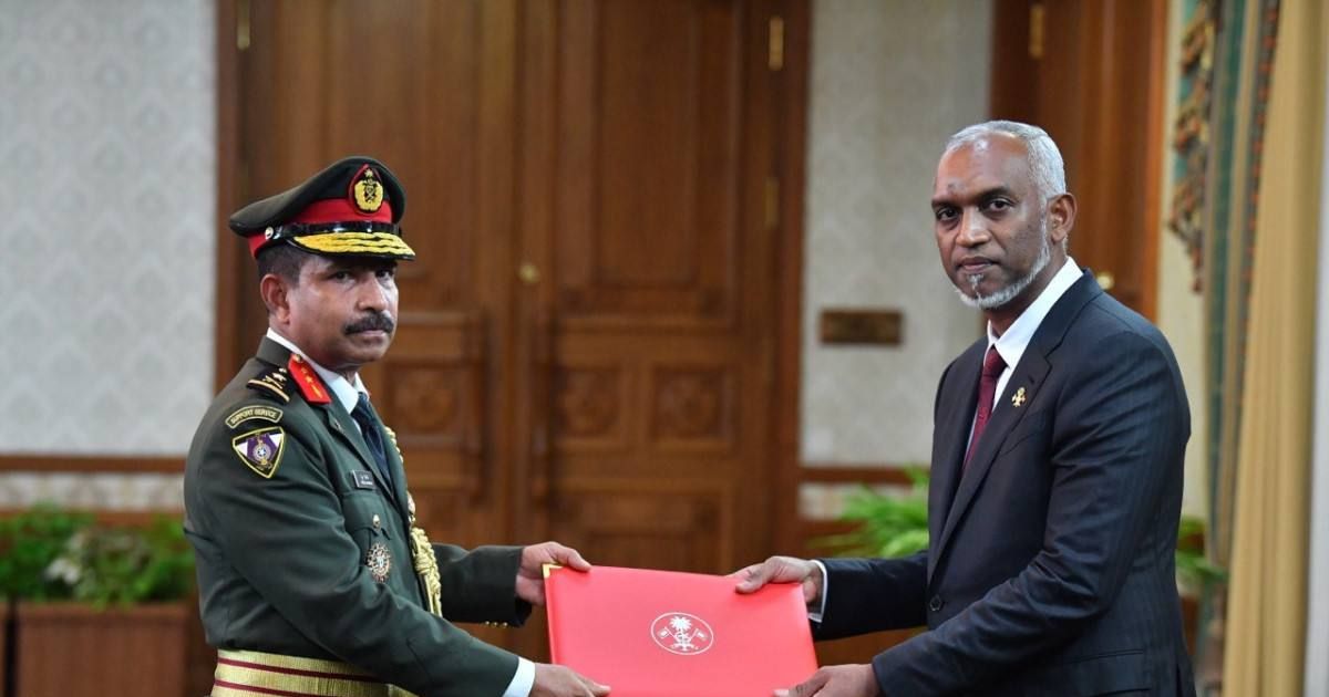 ކުރީގެ ޗީފް އޮފް ޑިފެންސް ފޯސް އަބްދުއްރަހީމް، ސްޓޭޓް މިނިސްޓަރުކަމަށް